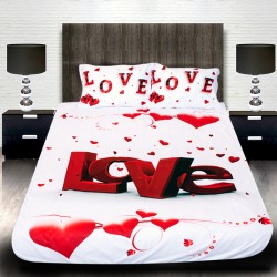 3D спално бельо Романтични...
