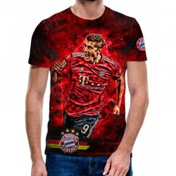 3D Мъжка Фенска тениска FC...