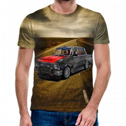 3D Мъжка тениска Car 6824 +...