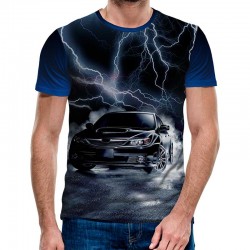 3D Мъжка тениска Car 6822 +...