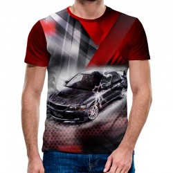3D Мъжка тениска Car 6819 +...