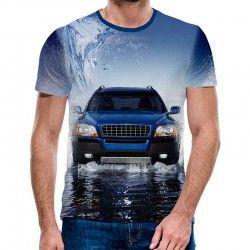 3D Мъжка тениска Car 6818 +...