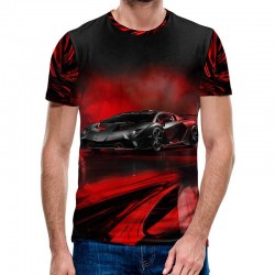 3D Мъжка тениска Car 6815 +...