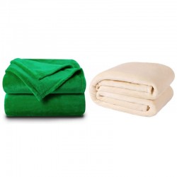 2 броя одеяла ХИТ зелено и...