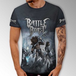 3D Мъжка тениска Battle Beast