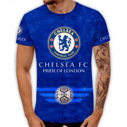 3D Мъжка тениска FC Chelsea