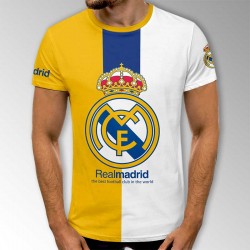 3D Мъжка тениска Realmadrid FC