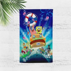 3D Плажни кърпи Kids SPONGEBOB