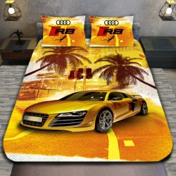 3D спално бельо с Коли, 5375