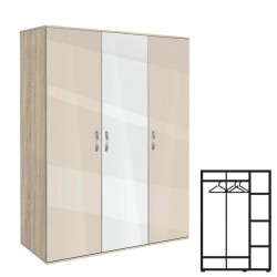 Трикрилен гардероб, АВА 3,...