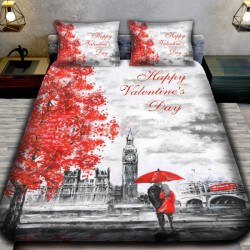 3D спално бельо Романтични,...