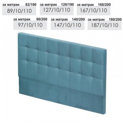 Табла за легло Катлея, синьо