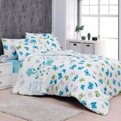Спално бельо БЪТЪРФЛАЙ БЛУ