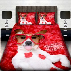 3D спално бельо Романтични,...