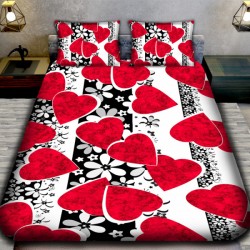 3D спално бельо Романтични,...