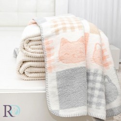 Бебешко памучно одеяло, Коте