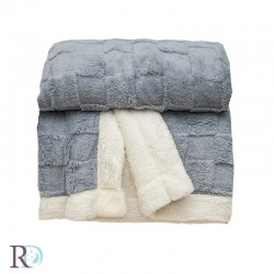 Бебешко одеяло Ариа, сиво