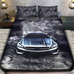 3D спално бельо с Коли,...