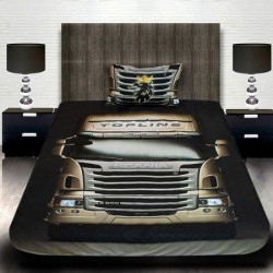 3D спално бельо с Камиони,...