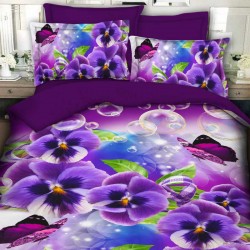 3D спално бельо, флорални,...