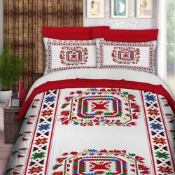 3D спално бельо с народни...