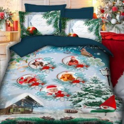 коледен 3d спален комплект...