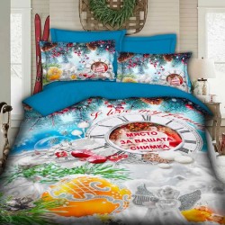 коледен 3d спален комплект...