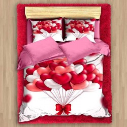 3D спално бельо романтичeн,...