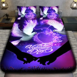 3D спално бельо Романтични,...