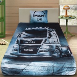 3D спално бельо с Камиони,...