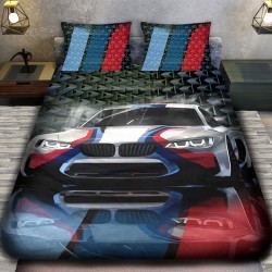 3D спално бельо с Коли,...