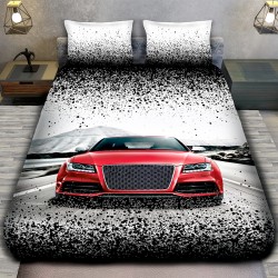 3D спално бельо с Коли,...