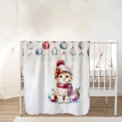 Бебешко коледно одеяло...