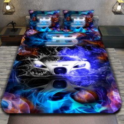 3D спално бельо с Коли, 5119