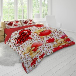 3D спално бельо романтичeн,...