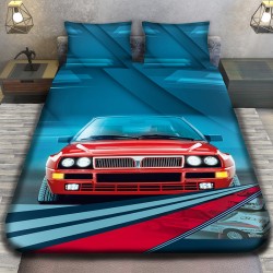 3D спално бельо с Коли,...