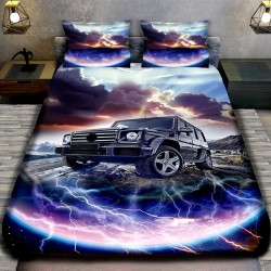 3D спално бельо с Коли,...