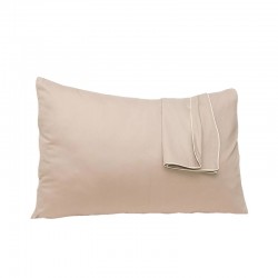 Калъфка памучен сатен, Бежово