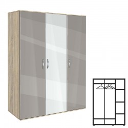 Трикрилен гардероб, АВА 3,...