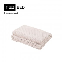 Eдноцветно Поларено одеяло,...