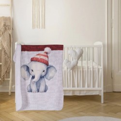 Бебешко коледно одеяло...