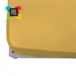 Долен чаршаф с ластик - оранж