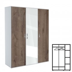 Трикрилен гардероб, АВА 3,...