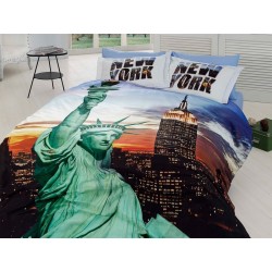Спално бельо 3D, New York