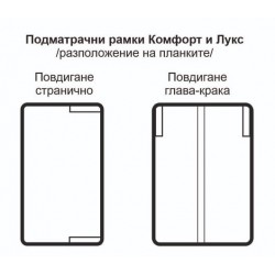 Метална подматрачна рамка COMFORT