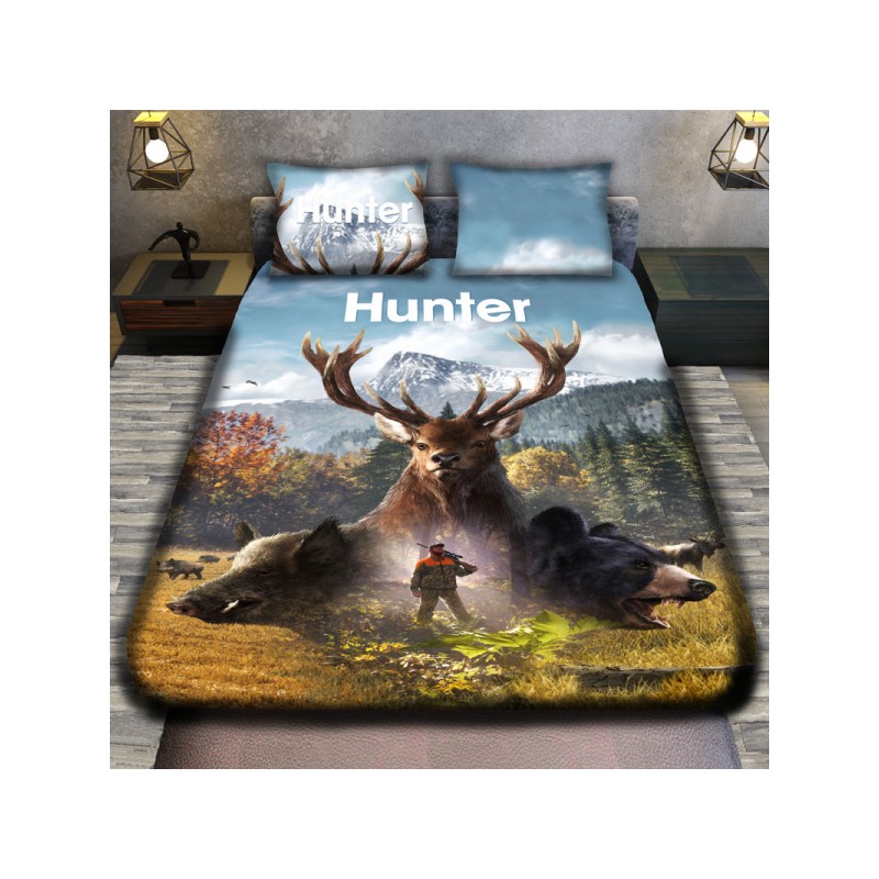 3D спално бельо с ловджийски мотиви, HUNTER