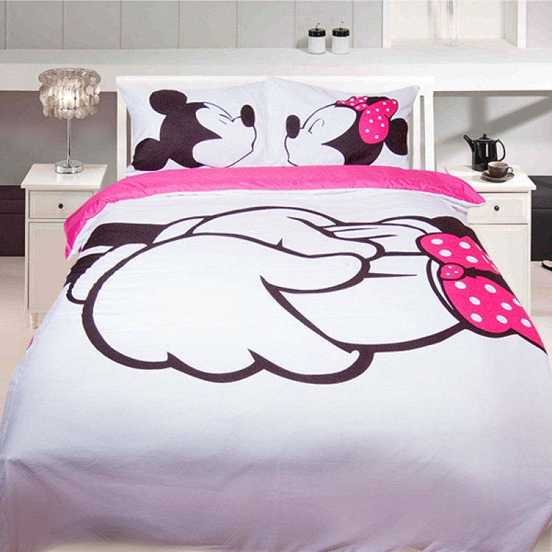 Детско 3D спално бельо Mini and Mickey Mouse