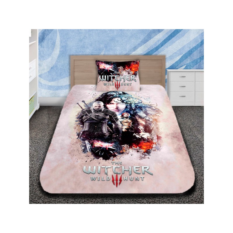 Детско 3D спално бельо WITCHER