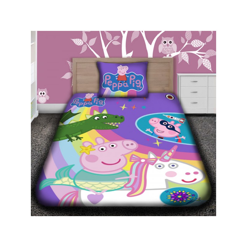 Детско 3D спално бельо Peppa Pig