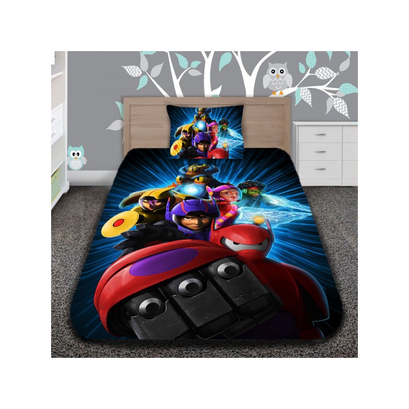 Детско 3D спално бельо Big Hero